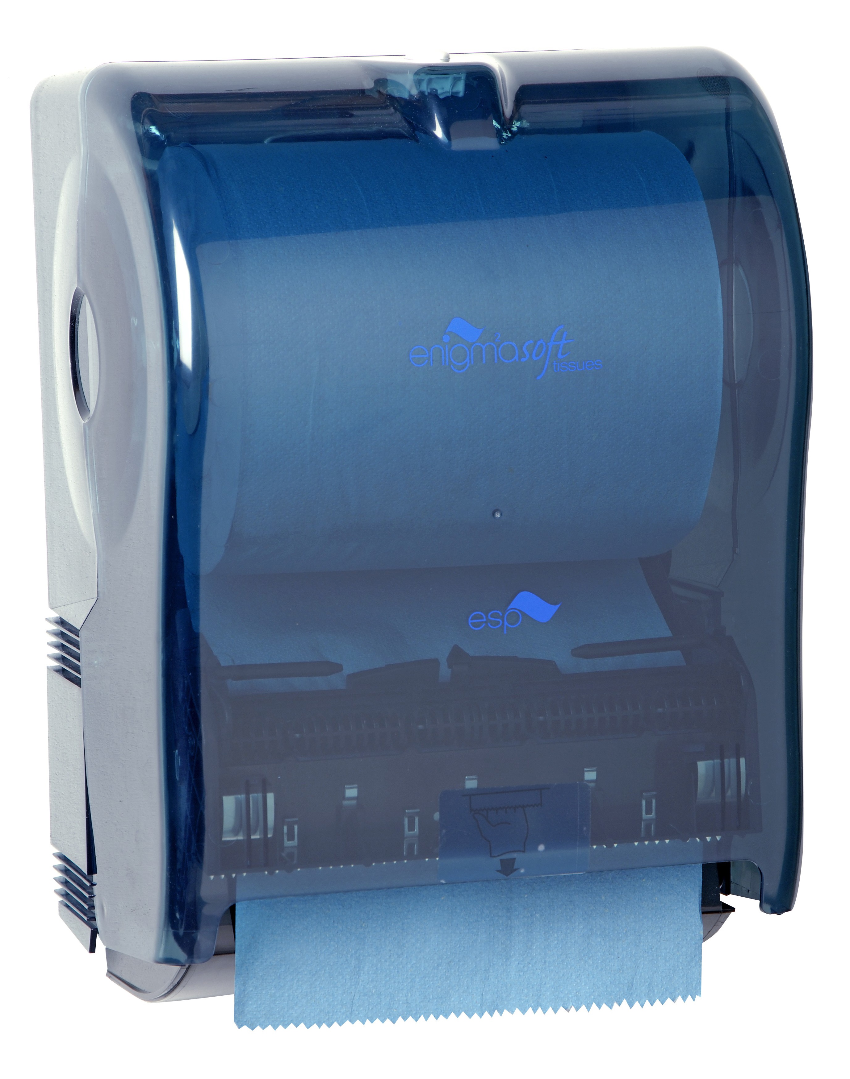 Mechanical AutocutTowel Dispenser - Blue