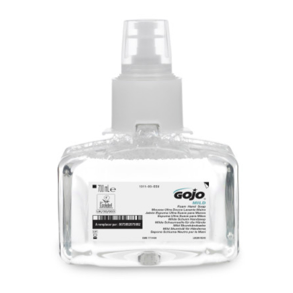 GOJO LTX-7 Mild Foam Handwash Fragrance Free 700ml