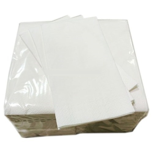 40cm 8-Fold 2 Ply White Napkins