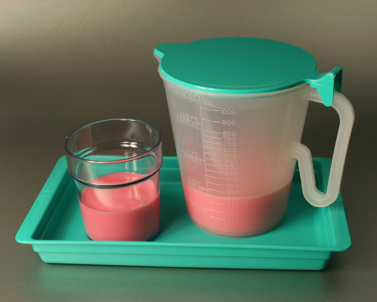 Bedside Locker Set Beaker,tray,jug with lid