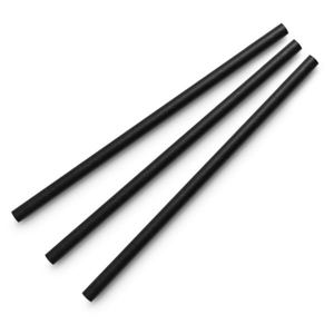 Cocktail Straws 5.5 Inch - Black Paper