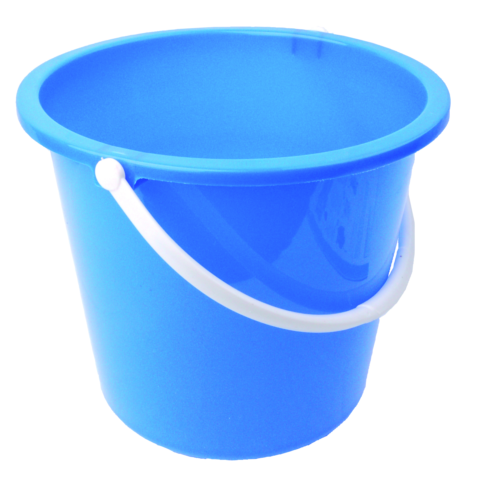 Round Plastic Bucket 10Ltr - Various Colours