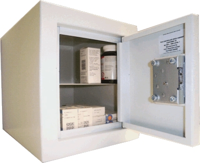Controlled Drugs Cabinet 300 x 270 x 335mm - 1 internal shel