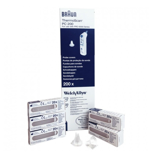 Braun PC200 Thermometer Probe Covers