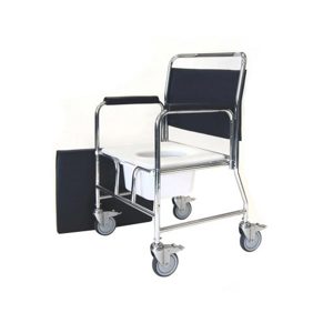 Mobile Bariatric Commode (Optional Footrest)