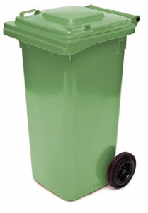 Wheelie Bin 240Ltr - Green